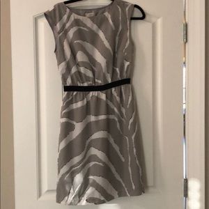 Zebra print Loft dress